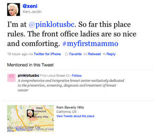Illustration for article titled Xeni Jardin Live-Tweets Her First Mammogram, Is Diagnosed With Cancer